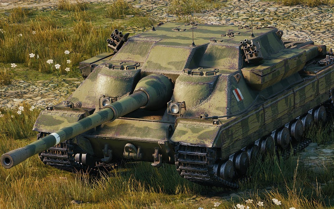 坦克世界 fv217 獾 - 7杀 1.07万伤害 费舍尔弯