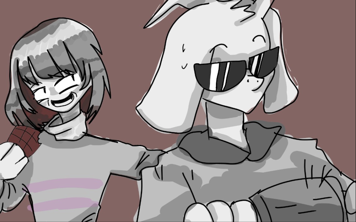 [undertale短片]frisk:我只会心疼哥哥~_哔哩哔哩_bilibili