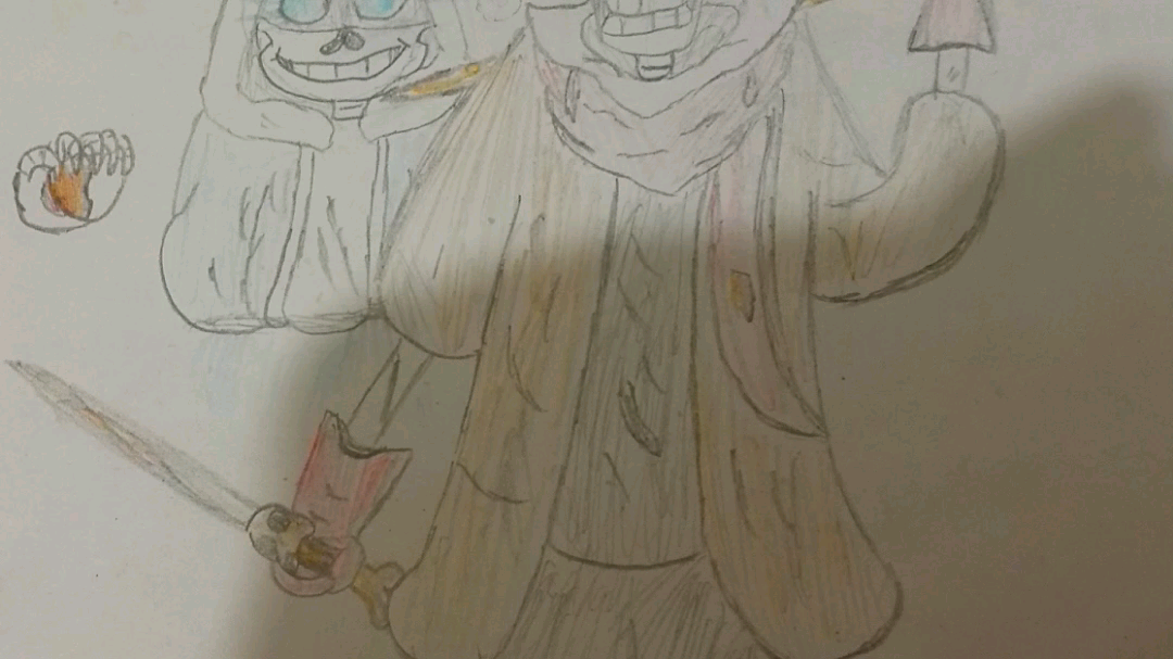 手绘dustbelief papyrus_哔哩哔哩 (゜-゜)つロ 干杯~-bilibili