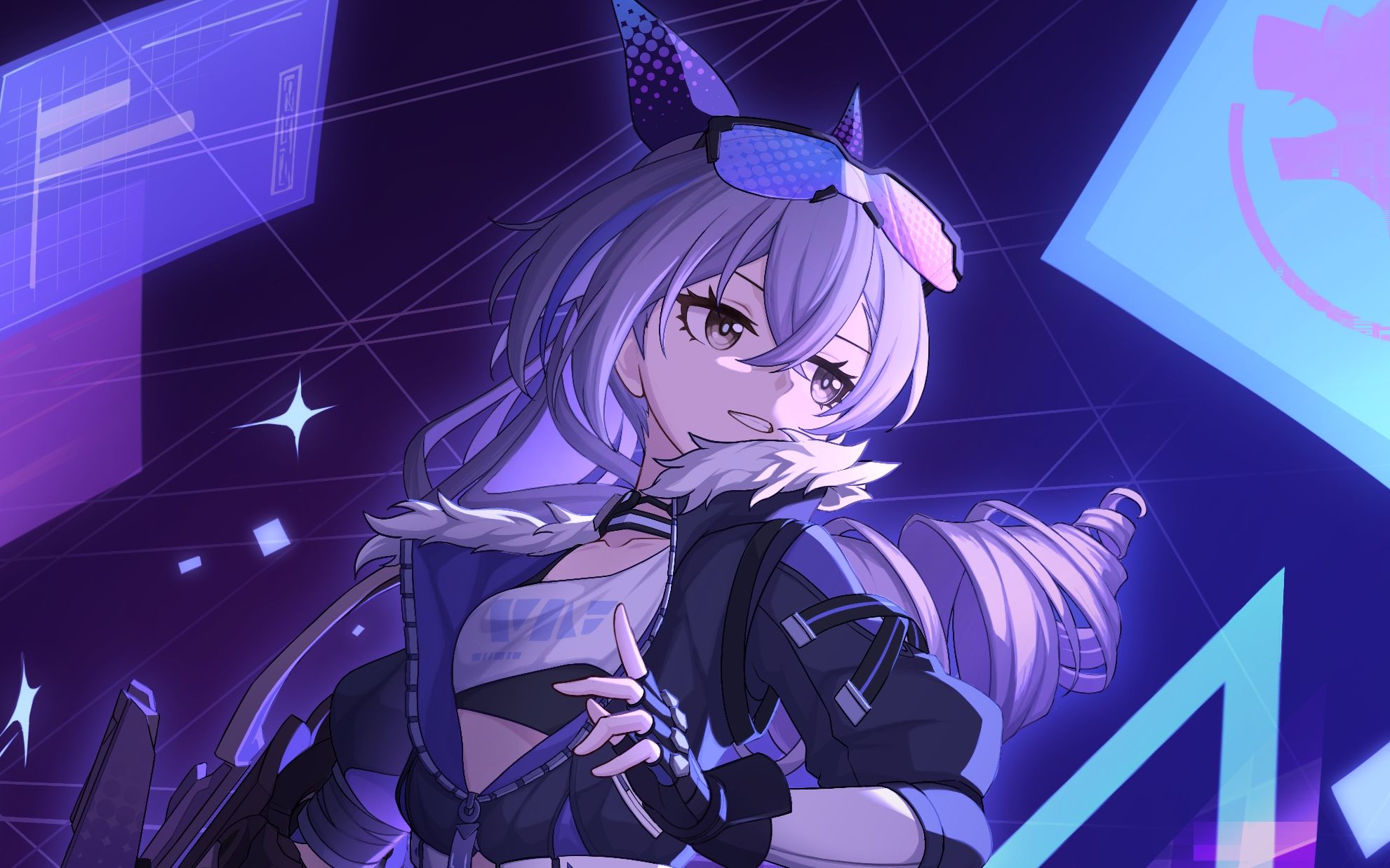 【绘画过程/崩坏星穹铁道】银狼