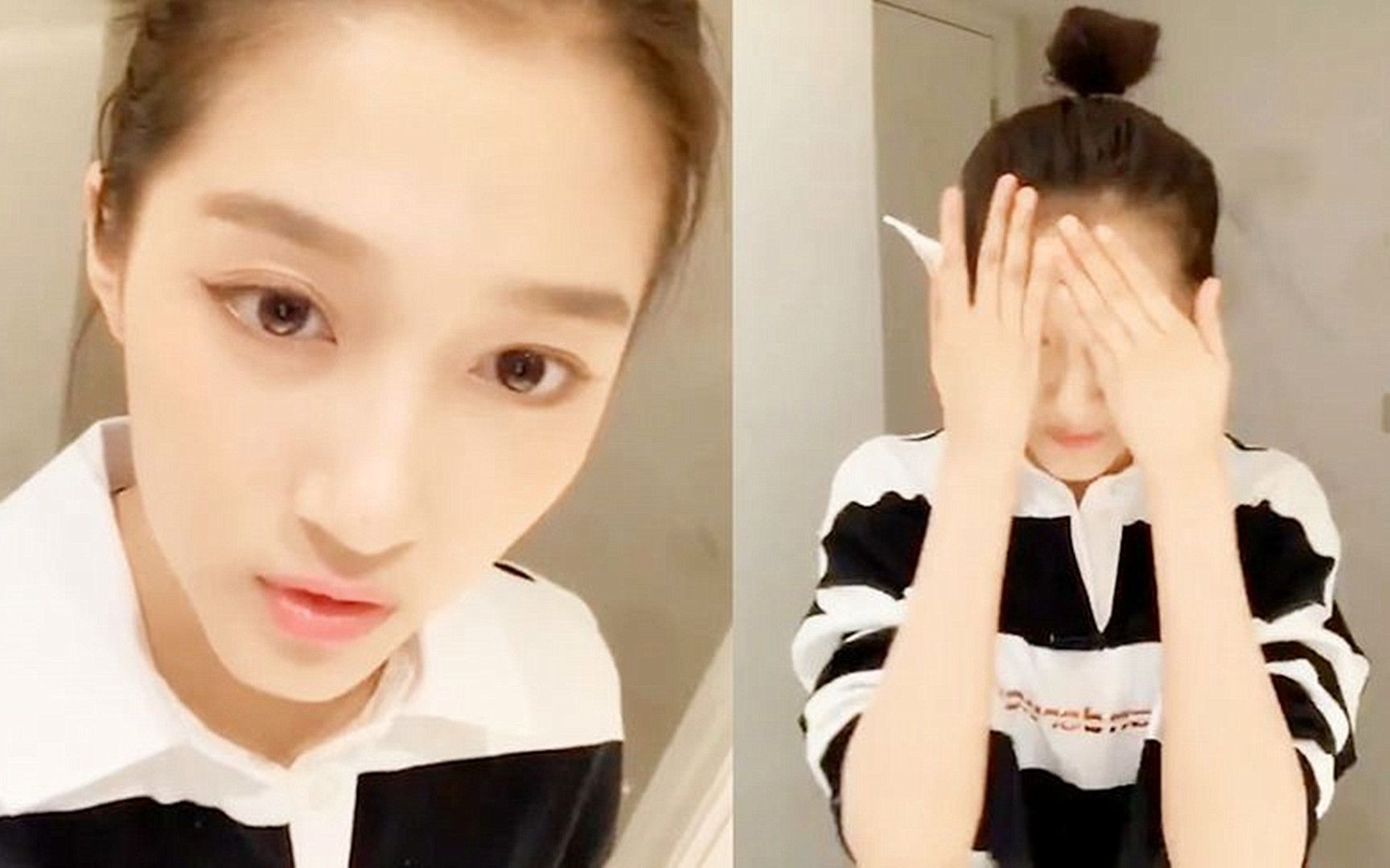 关晓彤开直播卸妆,一不小心关掉美颜,看到素颜后,网友疯狂截屏