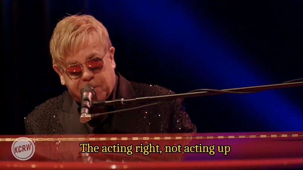 【英文字幕】埃尔顿ⷮŠ约翰 Elton JohnLooking Up哔哩哔哩bilibili