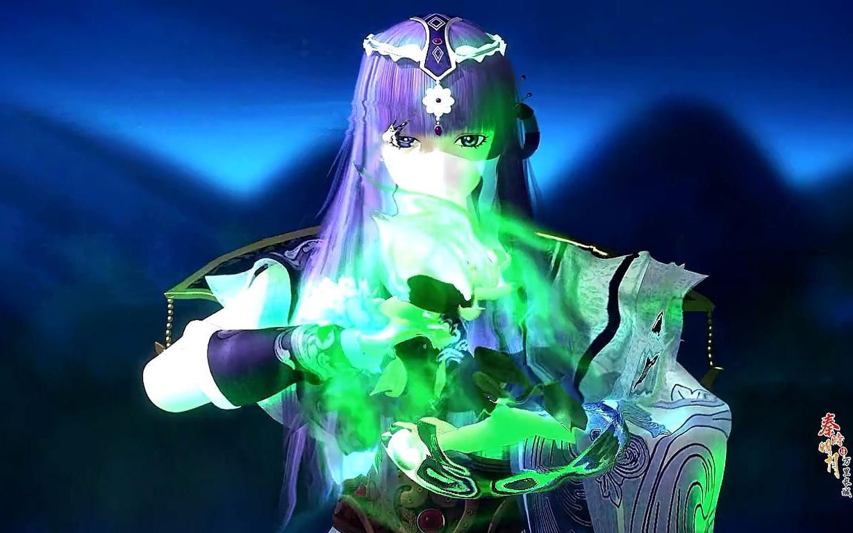 秦时明月之万里长城:大司命少司命盖聂逍遥子混战_哔哩哔哩_bilibili