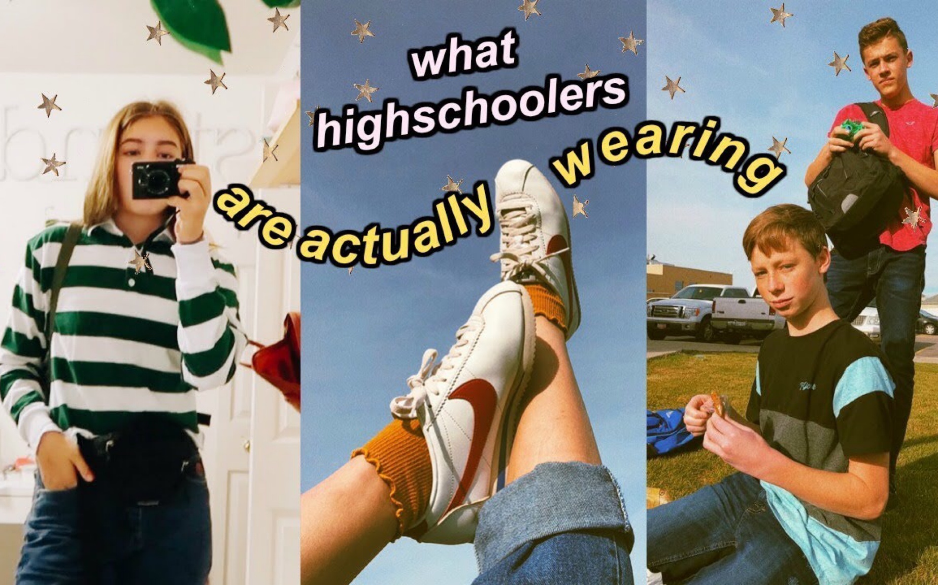 [图]【Marla Catherine】美国高中生的日常真实穿搭采访 | what highschoolers are ACTUALLY wearing