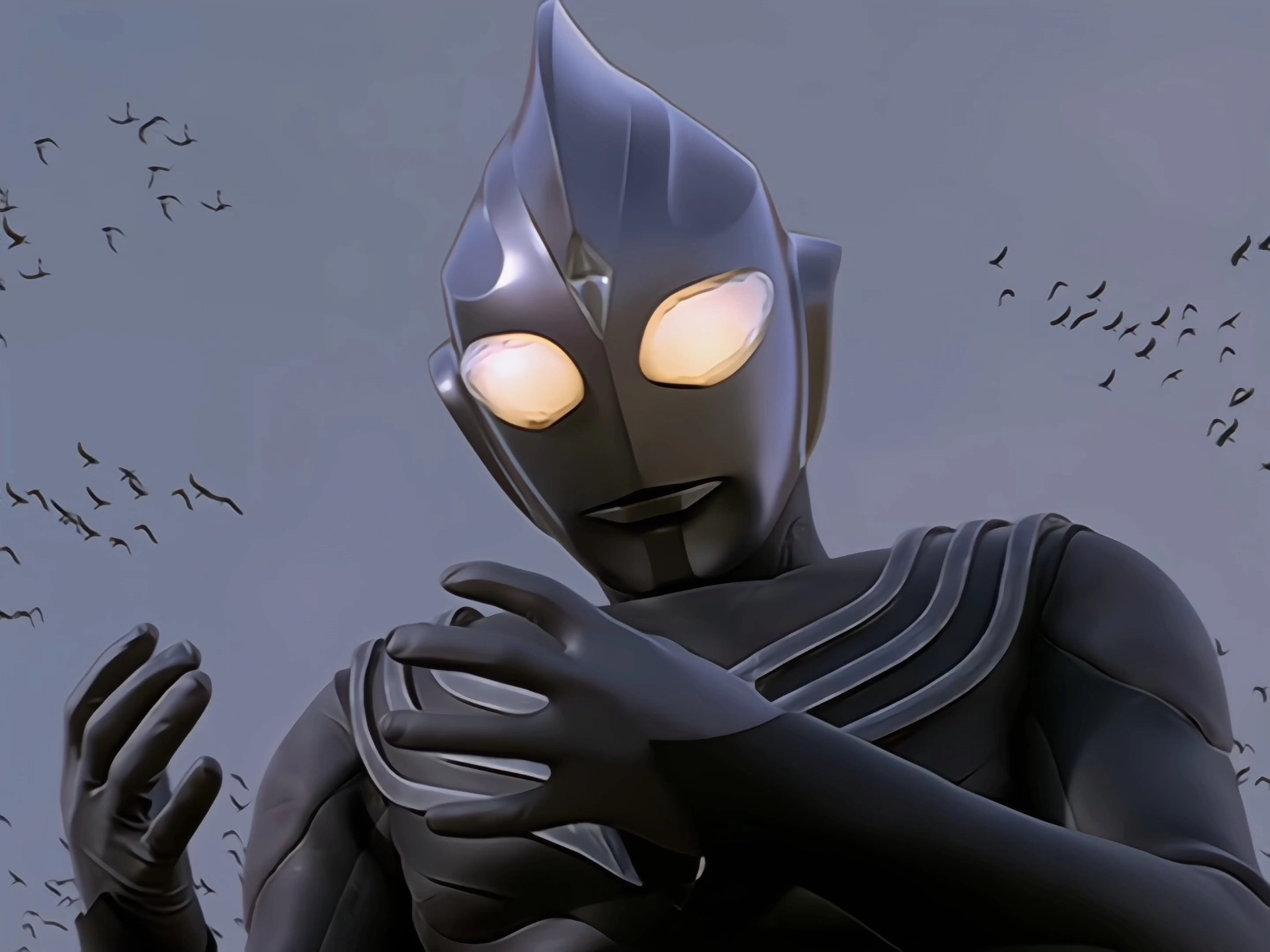 盘点大古不同时期变身迪迦奥特曼的场景