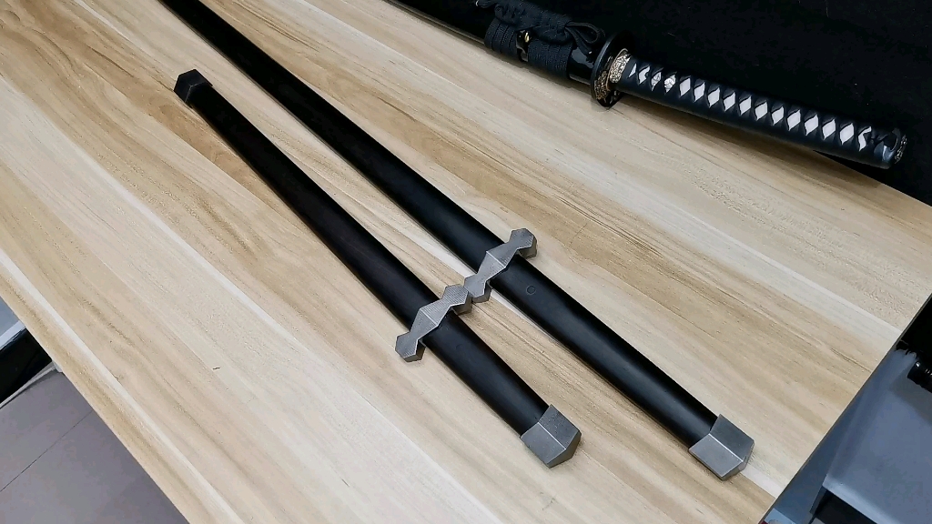 白泽堂cpm3v唐刀钛合金装具