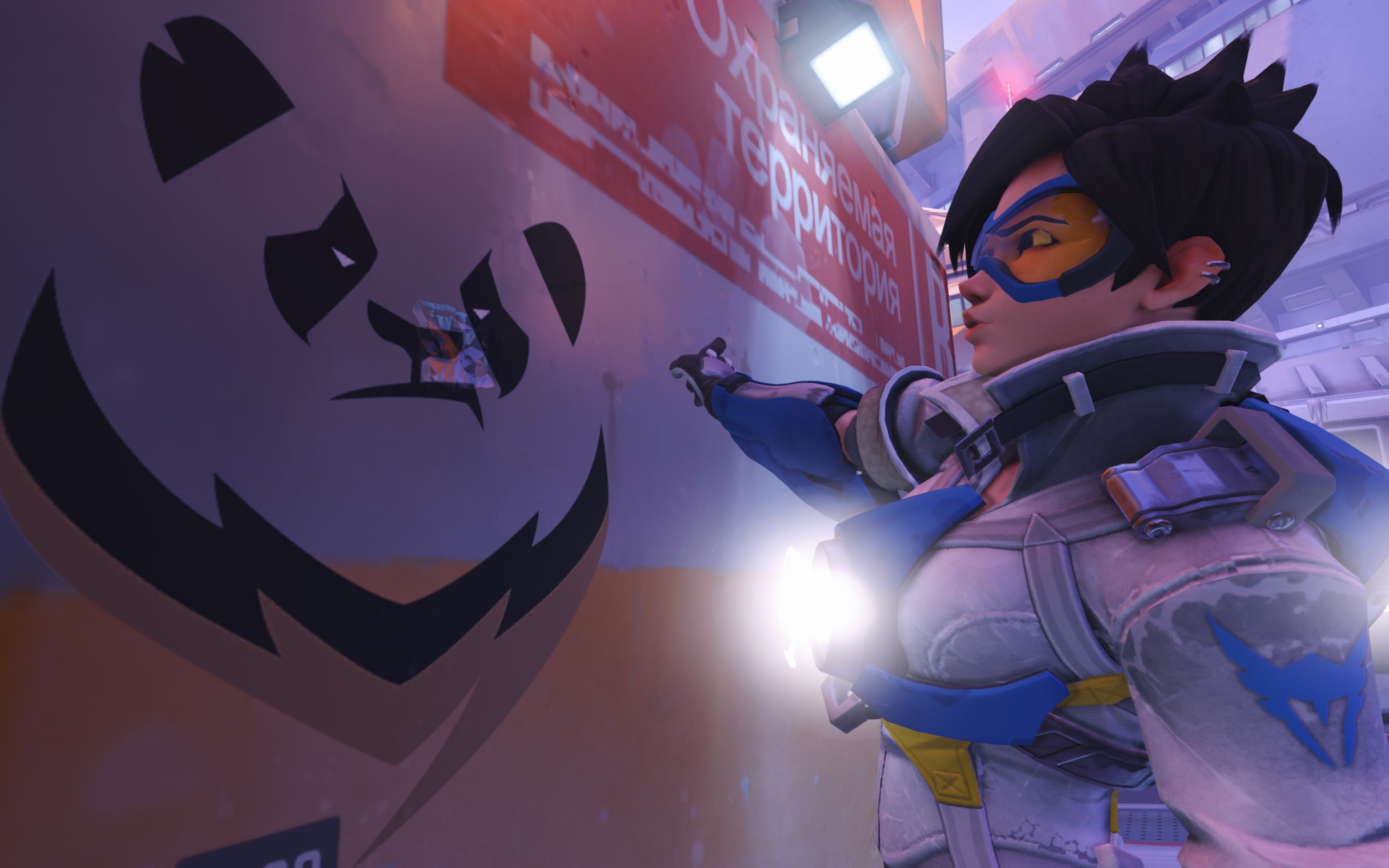 守望先锋联赛名场面素材 洛杉矶英勇首秀 mano竟资源拉满