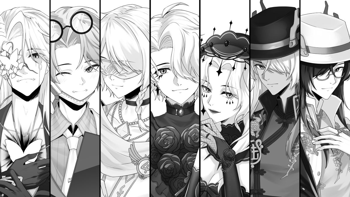 黑白半身绘制纯享版