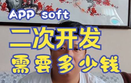 APP软件二次开发需要多少钱?哔哩哔哩bilibili