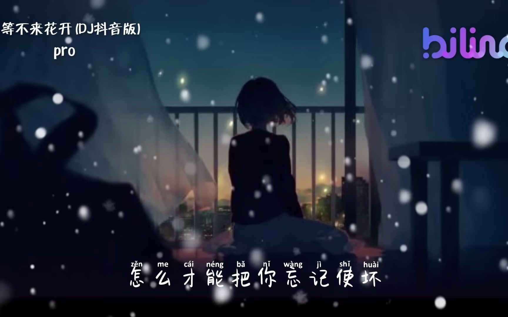 [图]【等不来花开 (DJ抖音版)】我们的爱 就像秋叶等不到花开，我们的爱 就像风中漂浮的尘埃