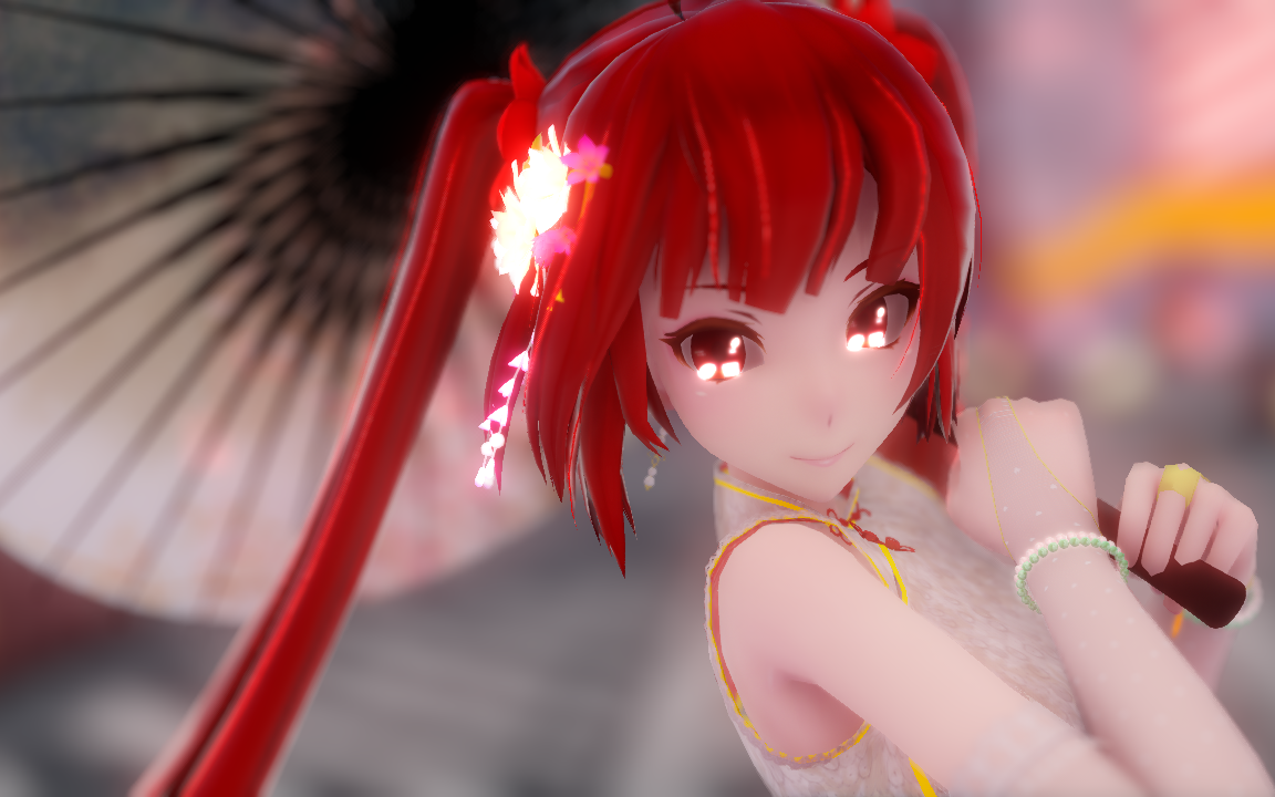 【mmd】青蛇/tda式東方梔子