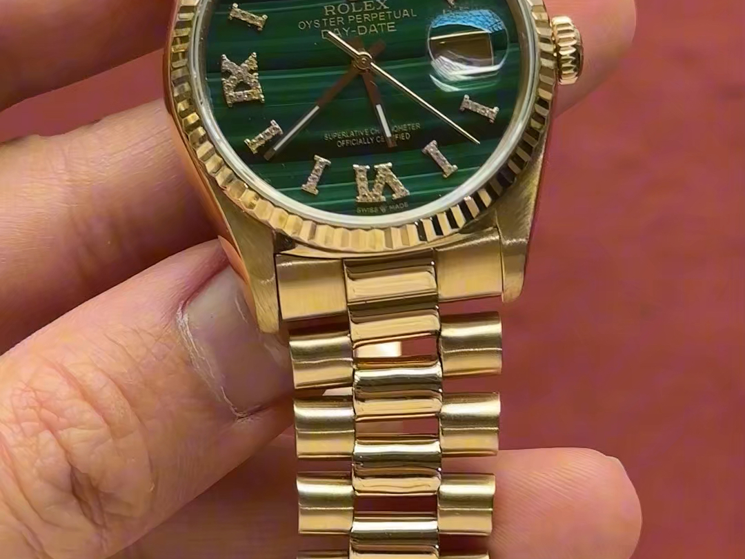 劳力士的招牌绿!