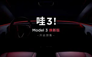 Download Video: 哇3！Model 3 焕新版来了