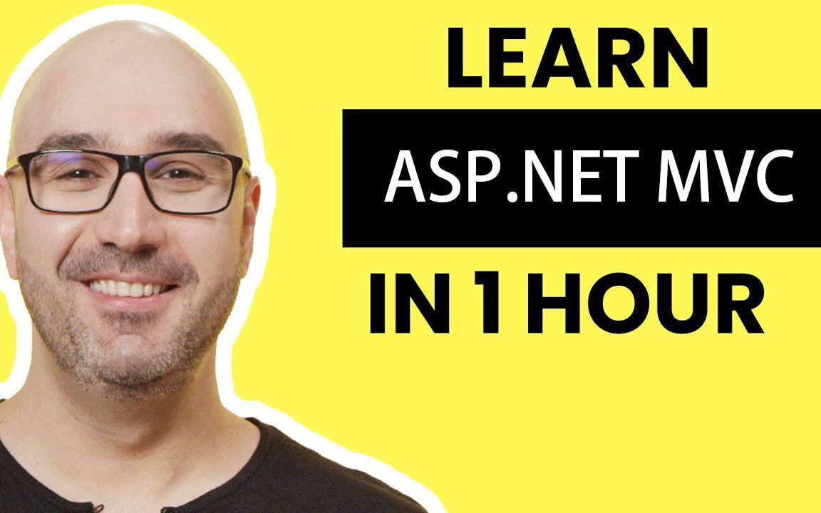 [图]【Mosh 1个小时入门APS.NET】Step-by-step ASP.NET MVC Tutorial for Beginners Mosh（中英文字幕）