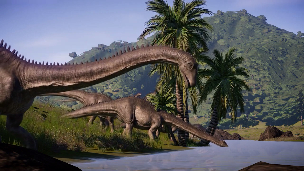 游戏还原侏罗纪莫里逊组场景