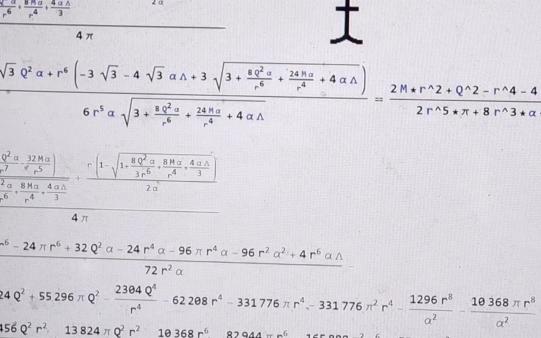 [图]mathematica好兄弟，有方程它是真算啊?