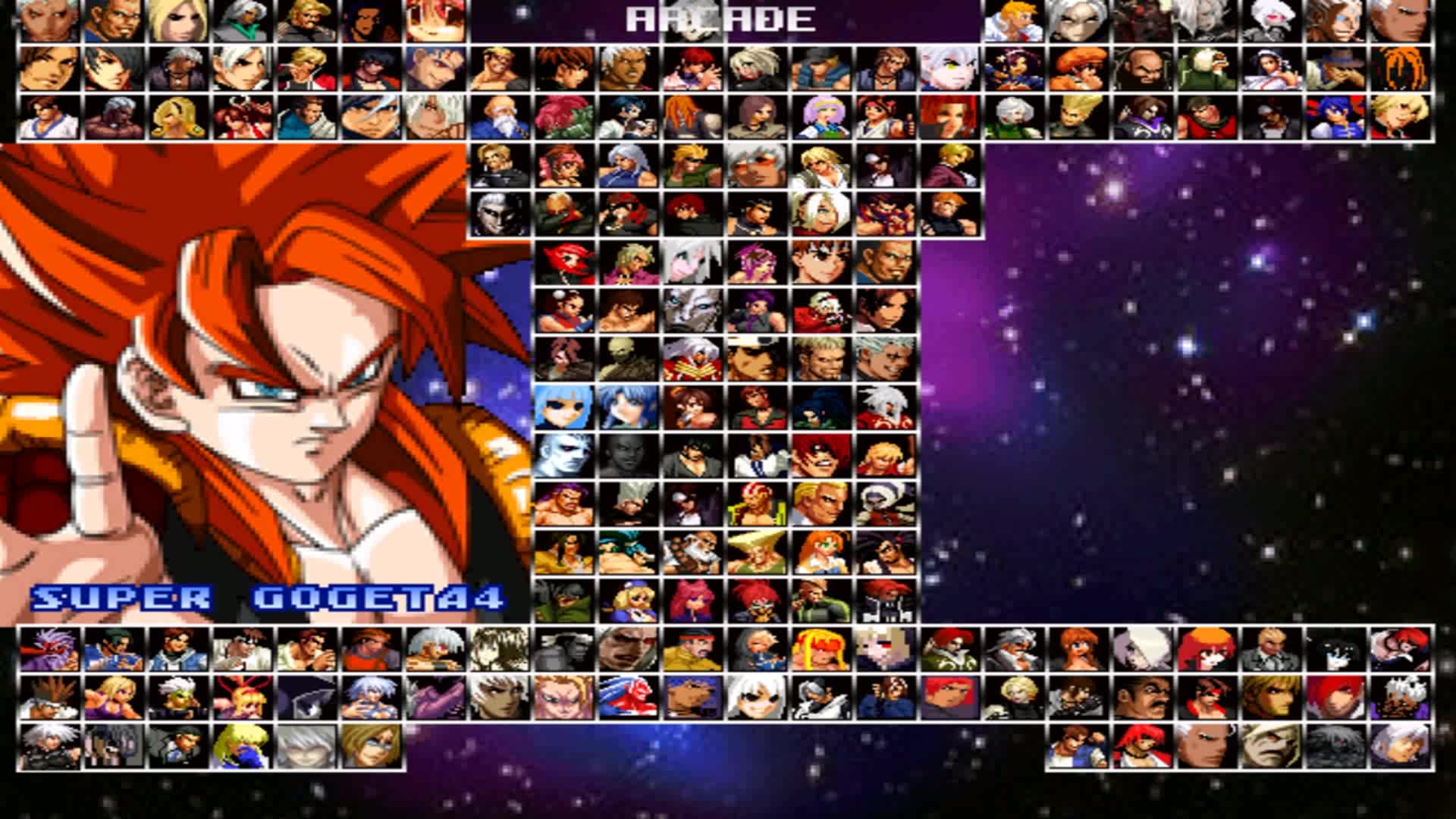 木子小驴解说《拳皇mugen星空篇》龙珠超级赛亚人高加塔4号一命通关