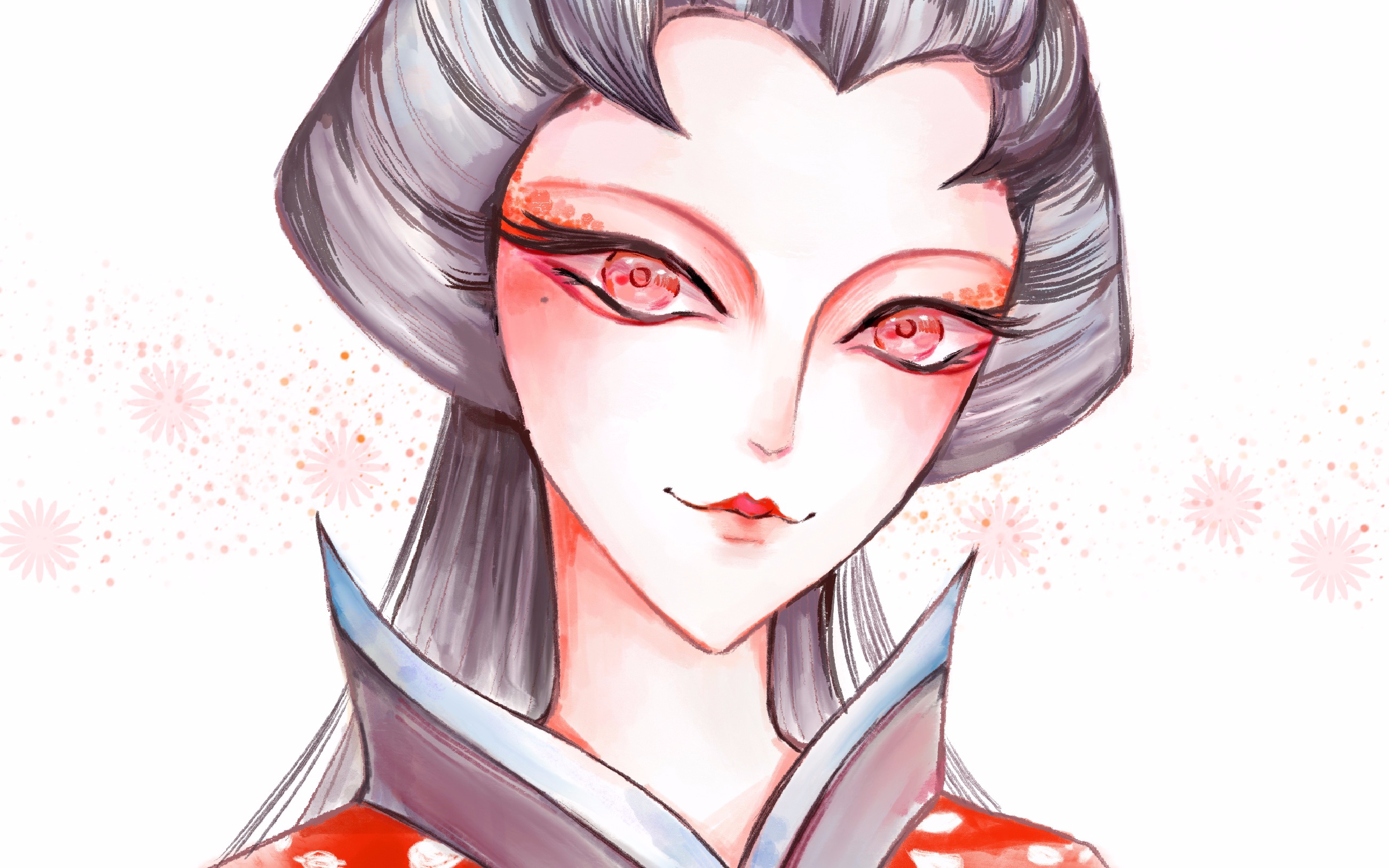 【第五人格红蝶小姐姐】procreate apple pencil 同人画_哔哩哔哩 (゜