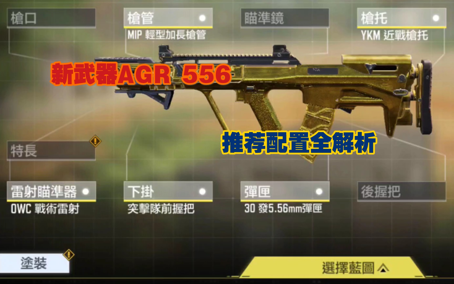 CODM全新武器AGR 556全评测,配件推荐哔哩哔哩bilibili