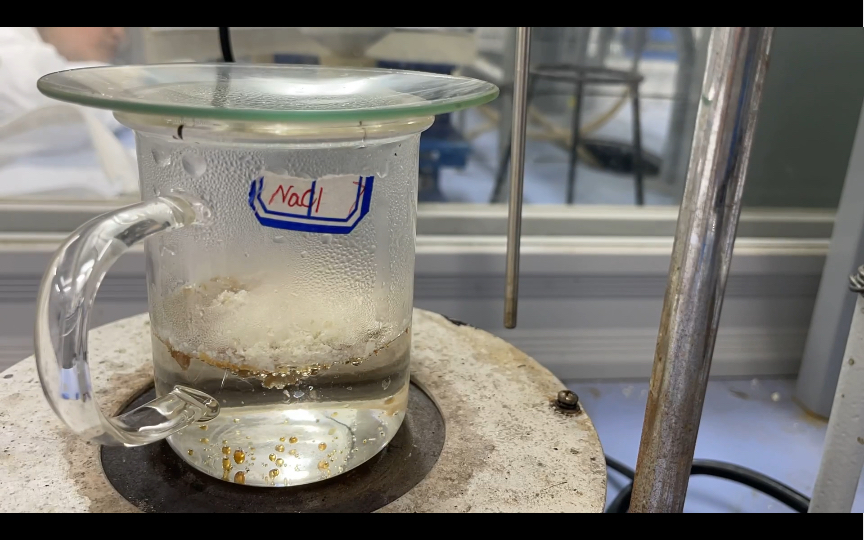 乙酰苯胺重结晶溶解过程(b站当网盘系列)