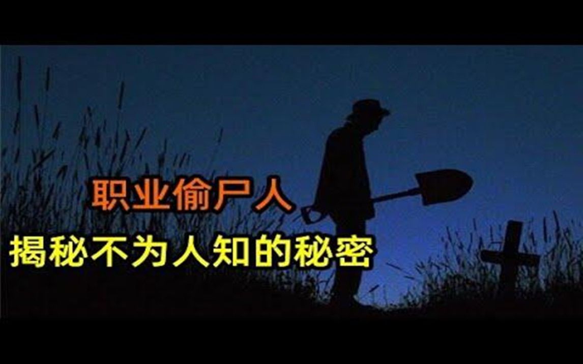 专门盗窃女尸,猖獗的尸体交易,揭秘不为人知的秘密,职业偷尸人哔哩哔哩bilibili