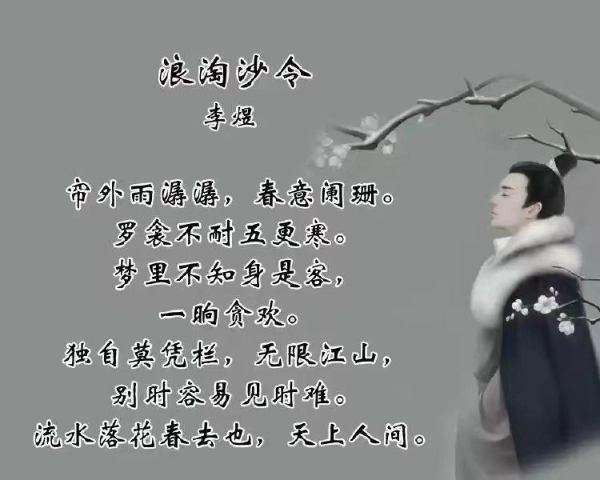 003.李煜 浪淘沙令 王立群宋词哔哩哔哩bilibili