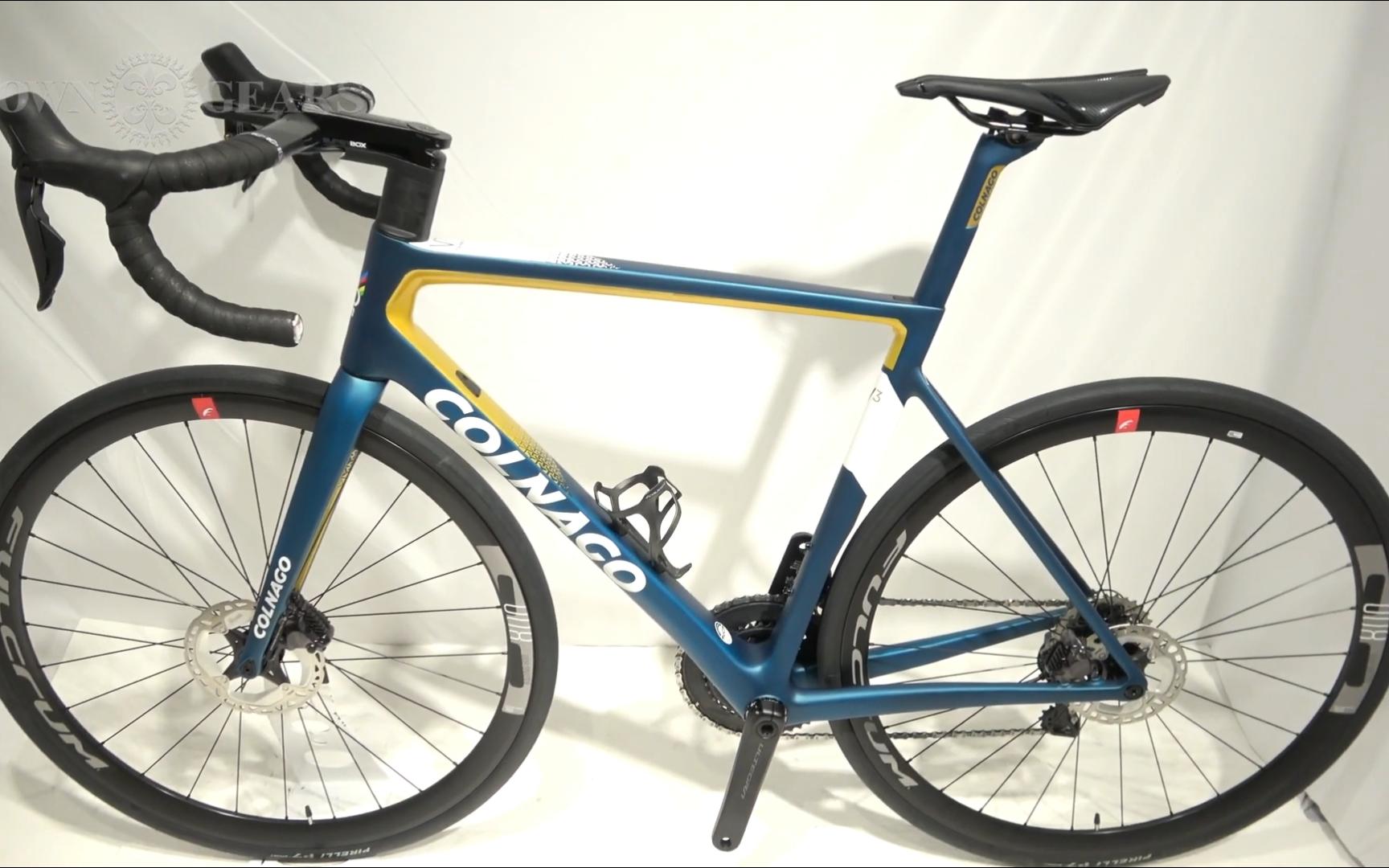 【名车欣赏】colnago梅花 v3rs碳纤维公路车