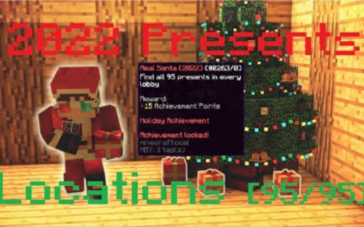 [图][2022][Hypixel]所有圣诞节礼物位置——ALL 95 Christmas Present