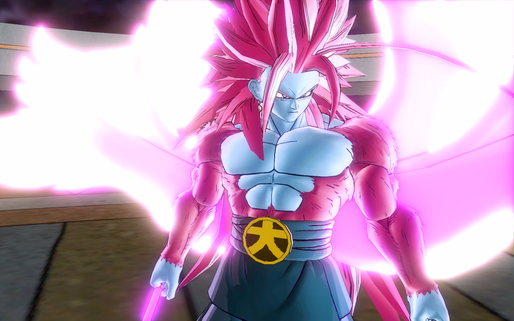 龙珠超宇宙2暴力mod 黑悟空(玫瑰5)(大神官融合)vs黑悟空(玫瑰5)(大神