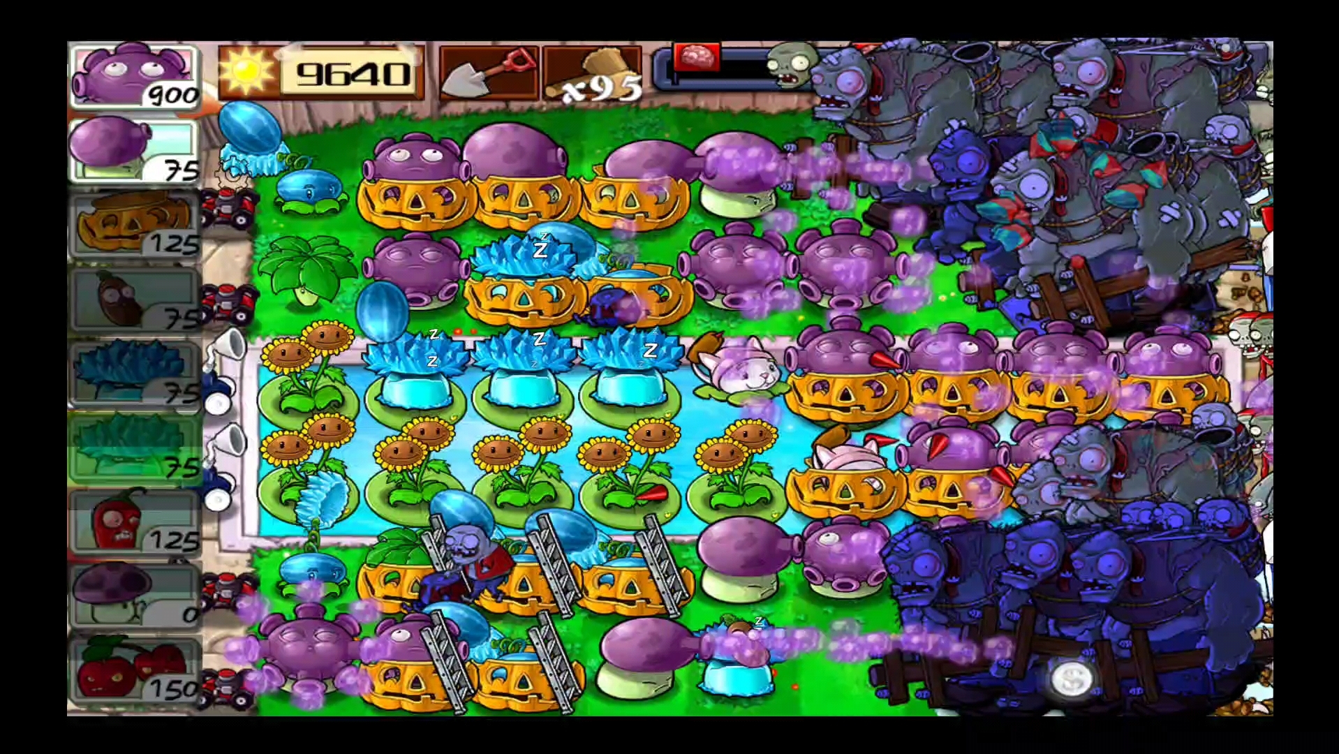 【植物大战僵尸北美版】pe976减速无炮(慢速关)