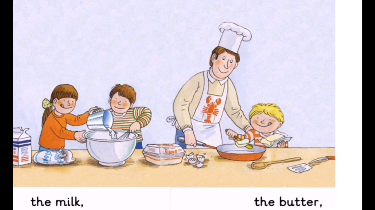 英语绘本thepancake牛津树阅读