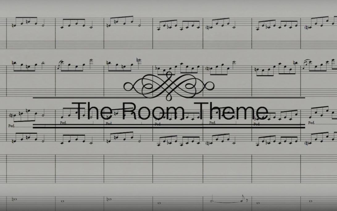 [图]【扒谱】The Room Theme（迷室主题音乐）