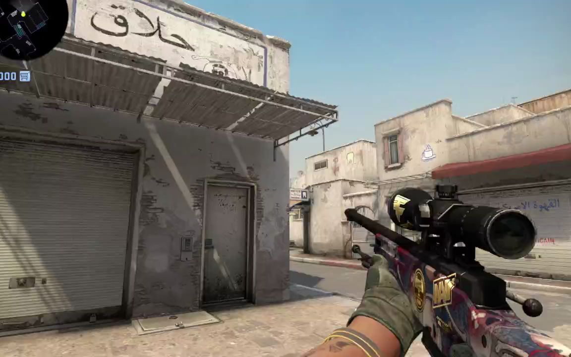 csgodust2a点一线烟警家过点烟