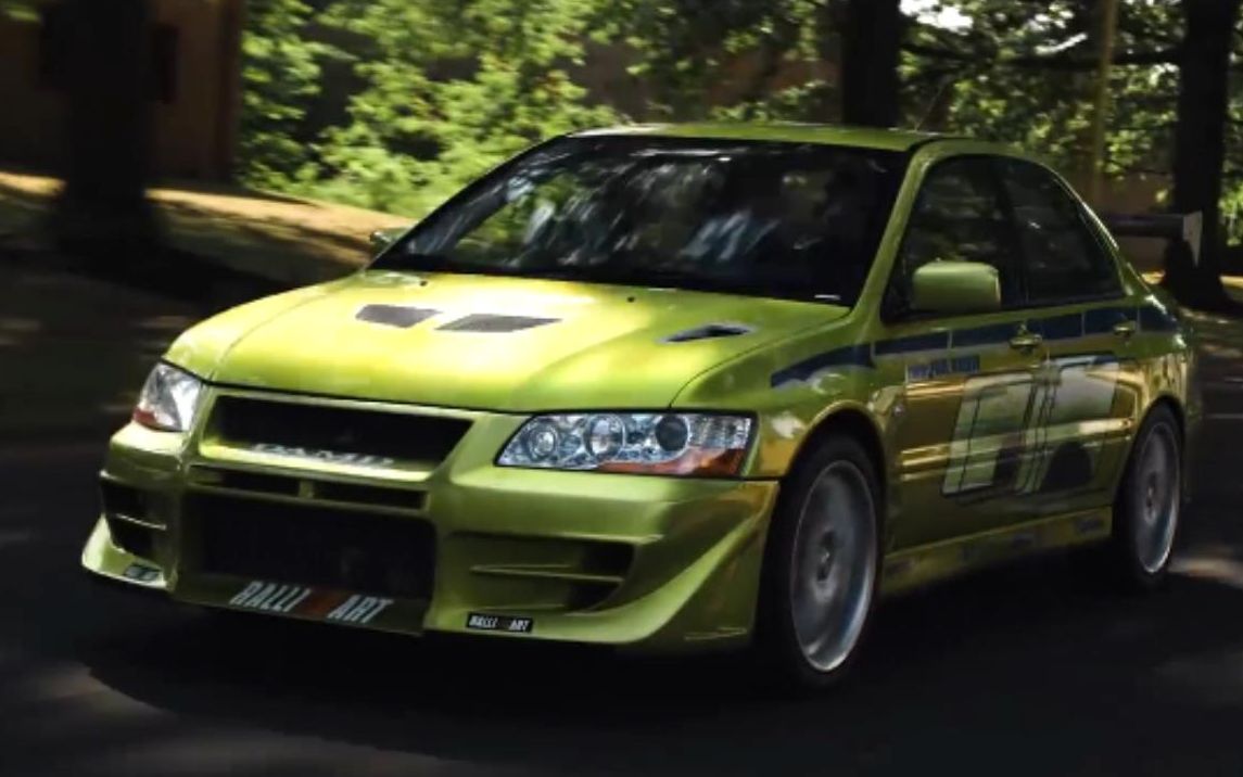 还记得保罗的evo?电影道具车原车!