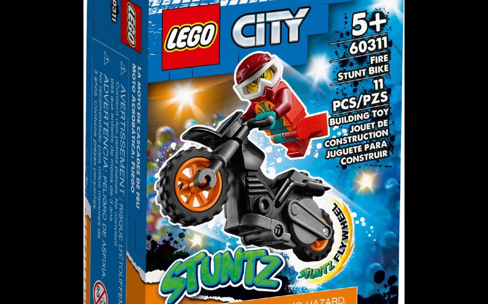 乐高 城市 60311 消防局长特技摩托车 速组评测