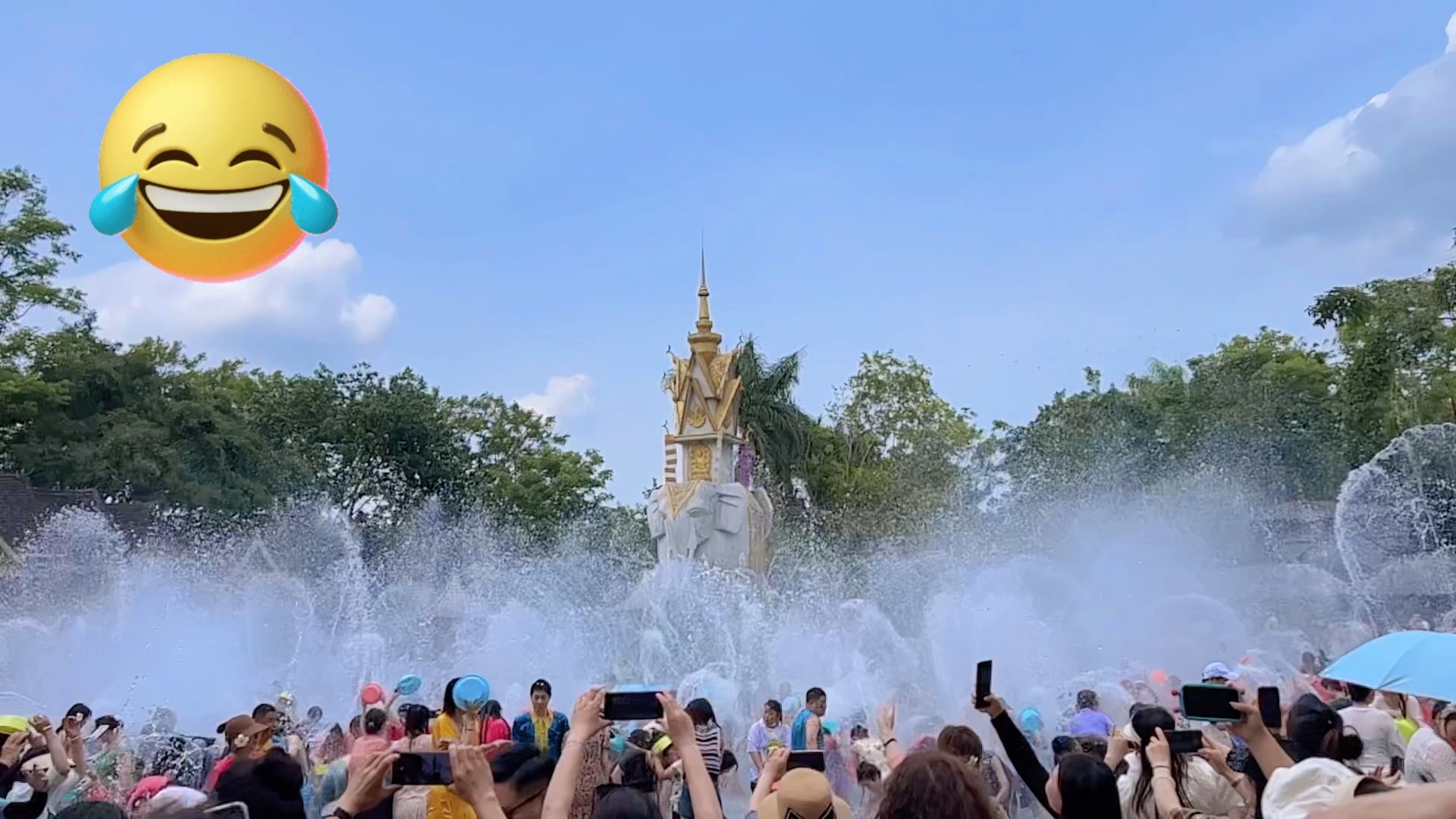 西双版纳泼水节