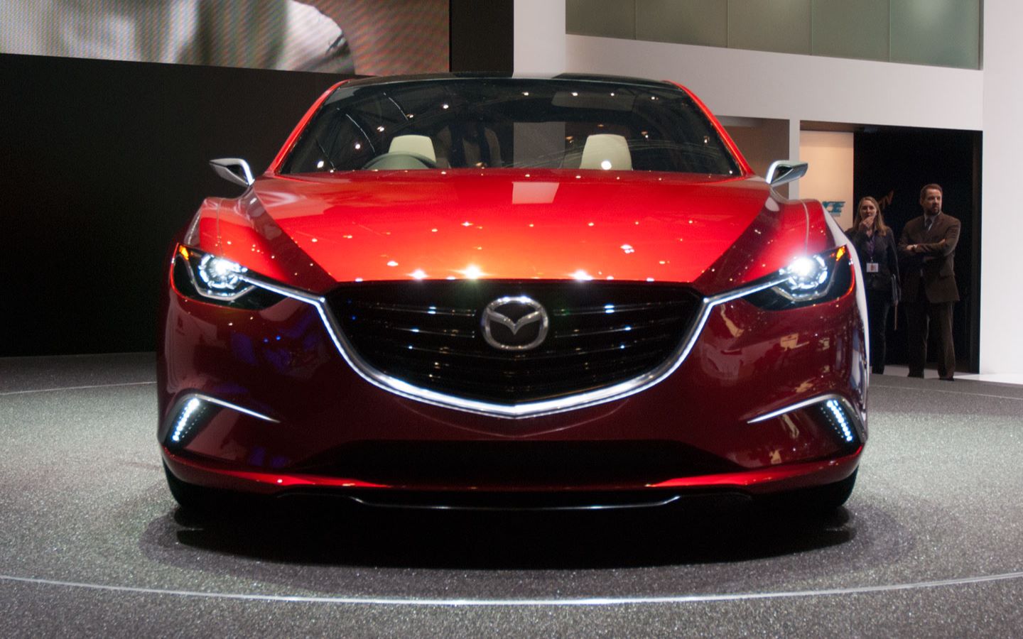 概念车vs量产车马自达6阿特兹