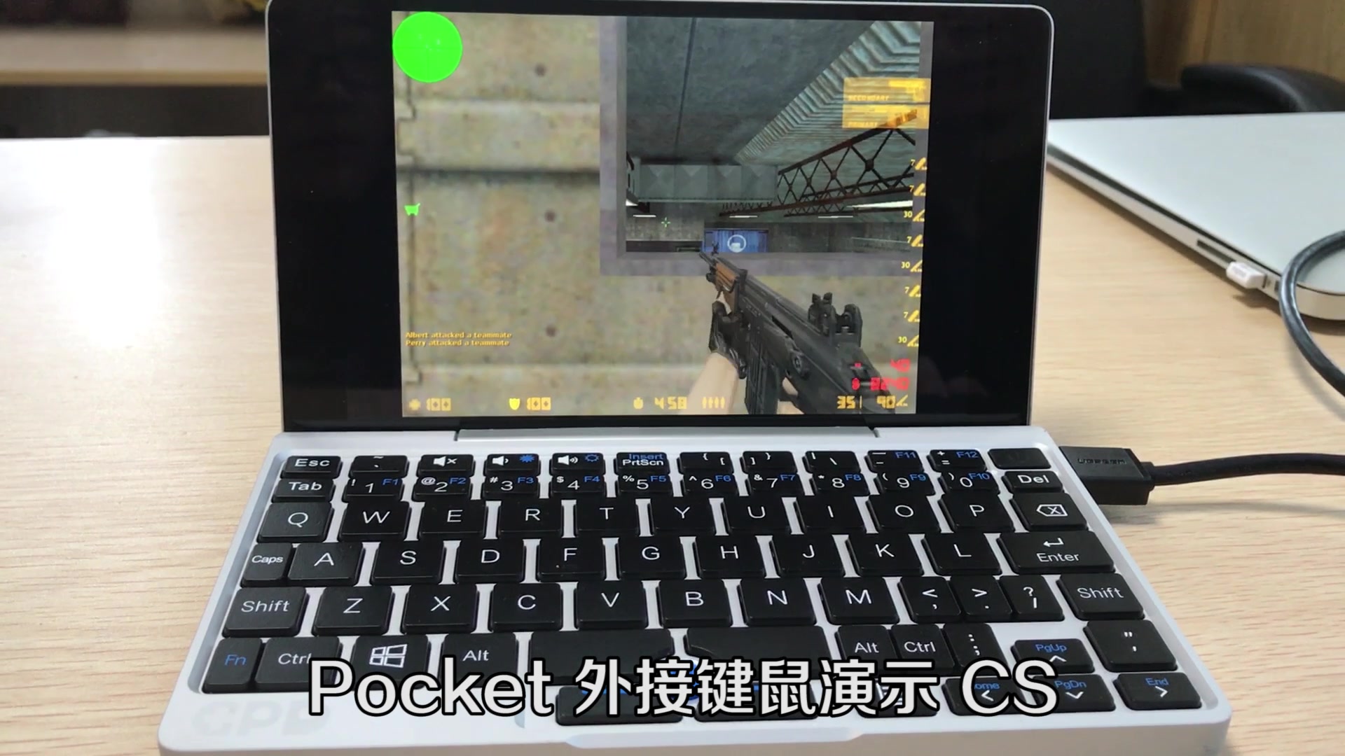 GPD Pocket 游戏和程序多开演示,全球最小的UMPC,7英寸屏,8GB/128GB 配置,英特尔顶级移动处理器,全键盘设计,哔哩哔哩bilibili