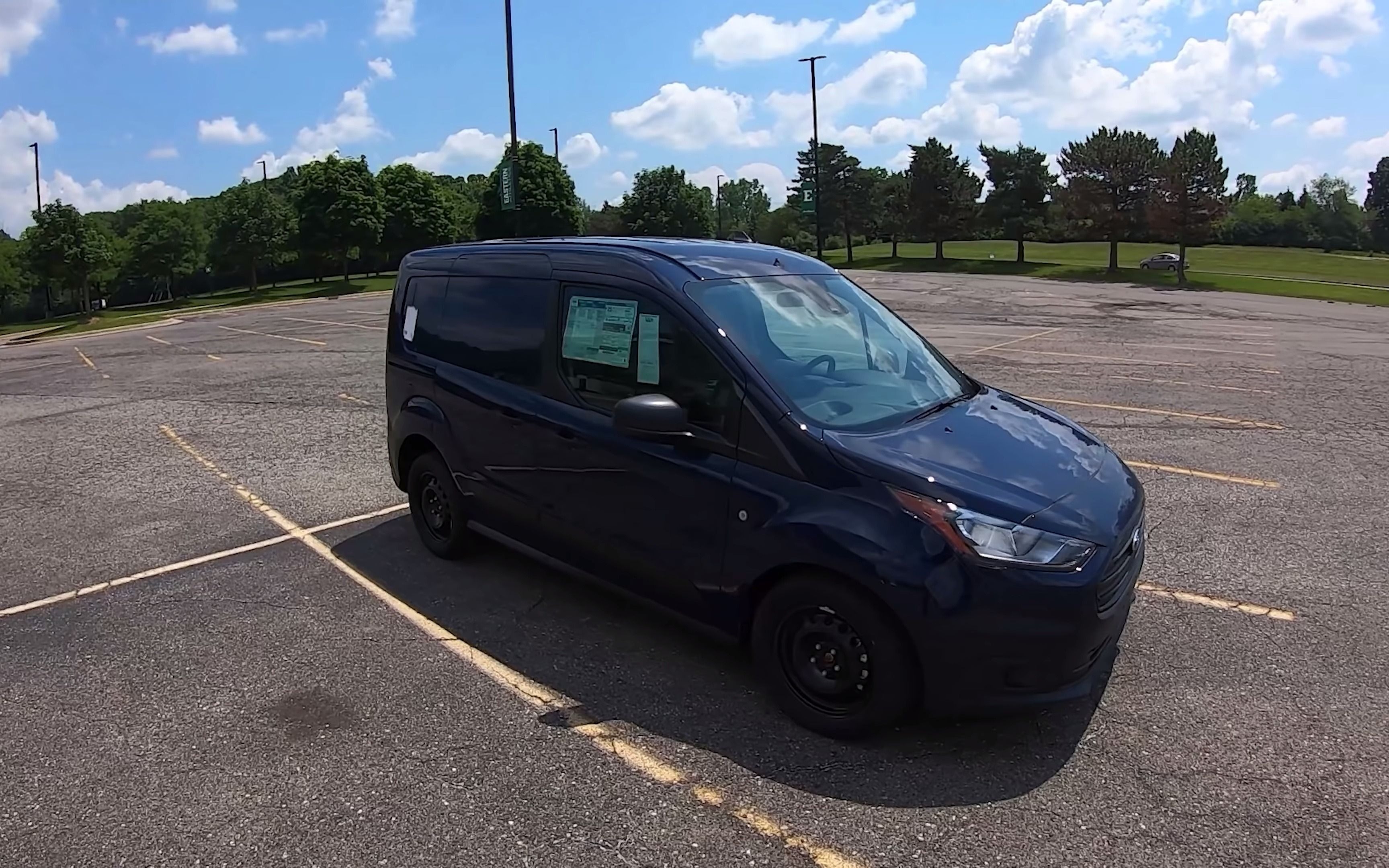 2021 福特 全顺 connect 厢式货车 - 第一视角驾驶