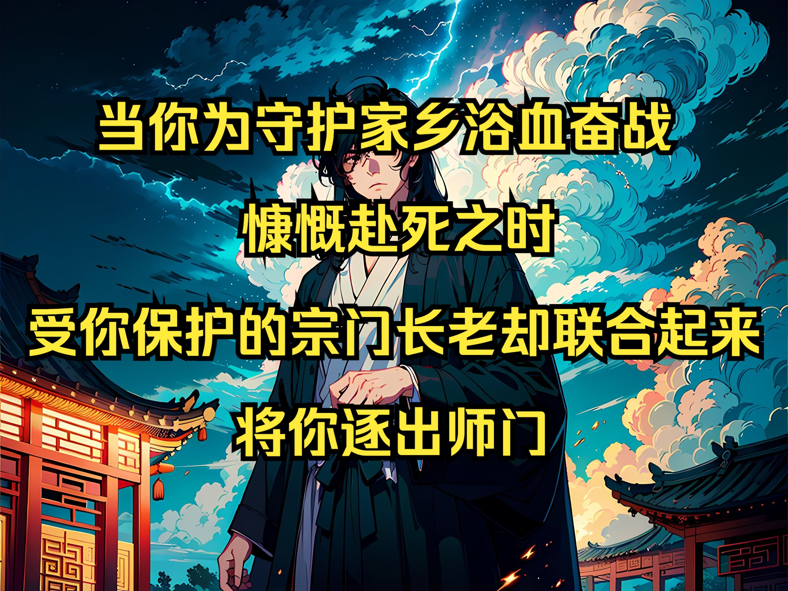 [图]当你为守护家乡浴血奋战，慷慨赴死之时，受你保护的宗门长老却联合起来，将你逐出师门