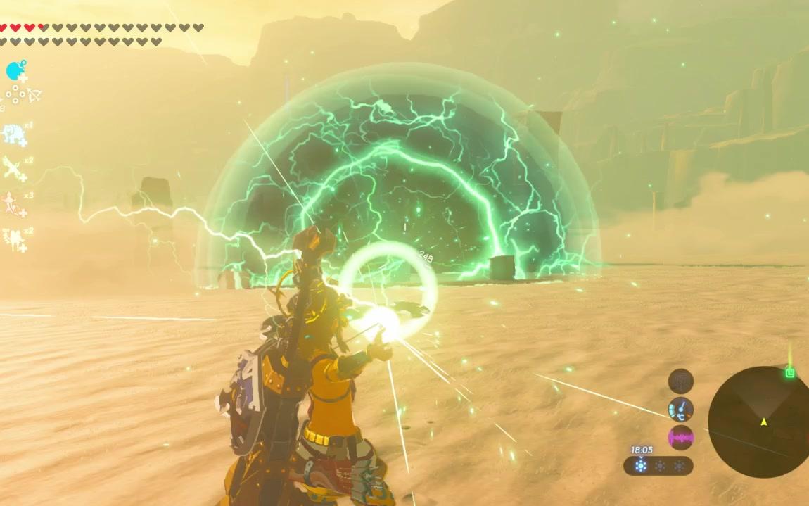 塞尔达传说旷野之息伪教学沙漠巨兽王拉吉克