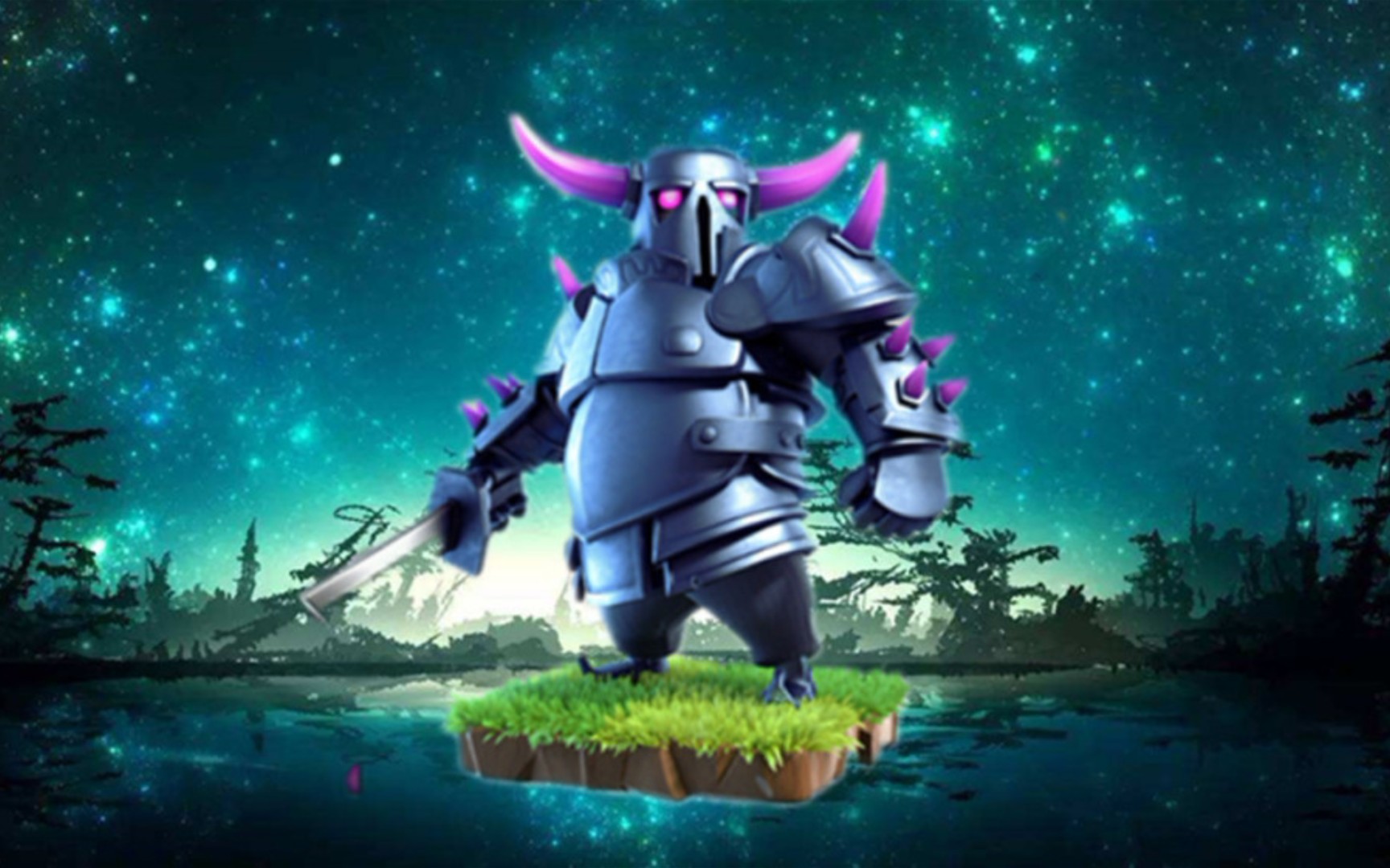 游戏解说小文#部落冲突#夜世界大回阵经典打法 皮卡炮车