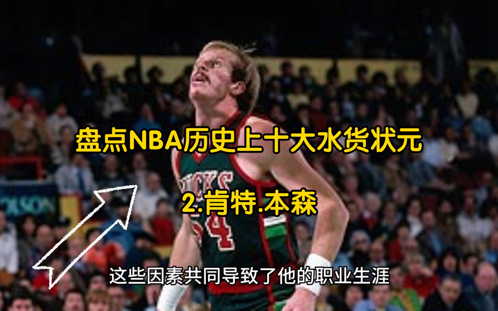 NBA历史上的水货状元之肯特.本森哔哩哔哩bilibili