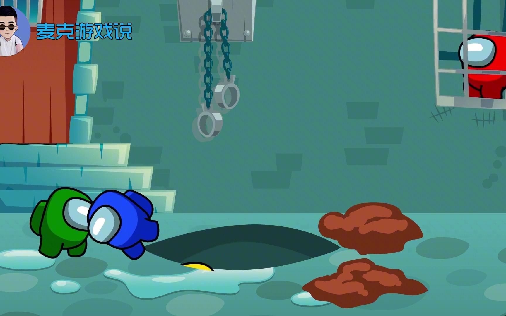 太空狼人杀amongus:船员们营救小红大战卧底刺头人