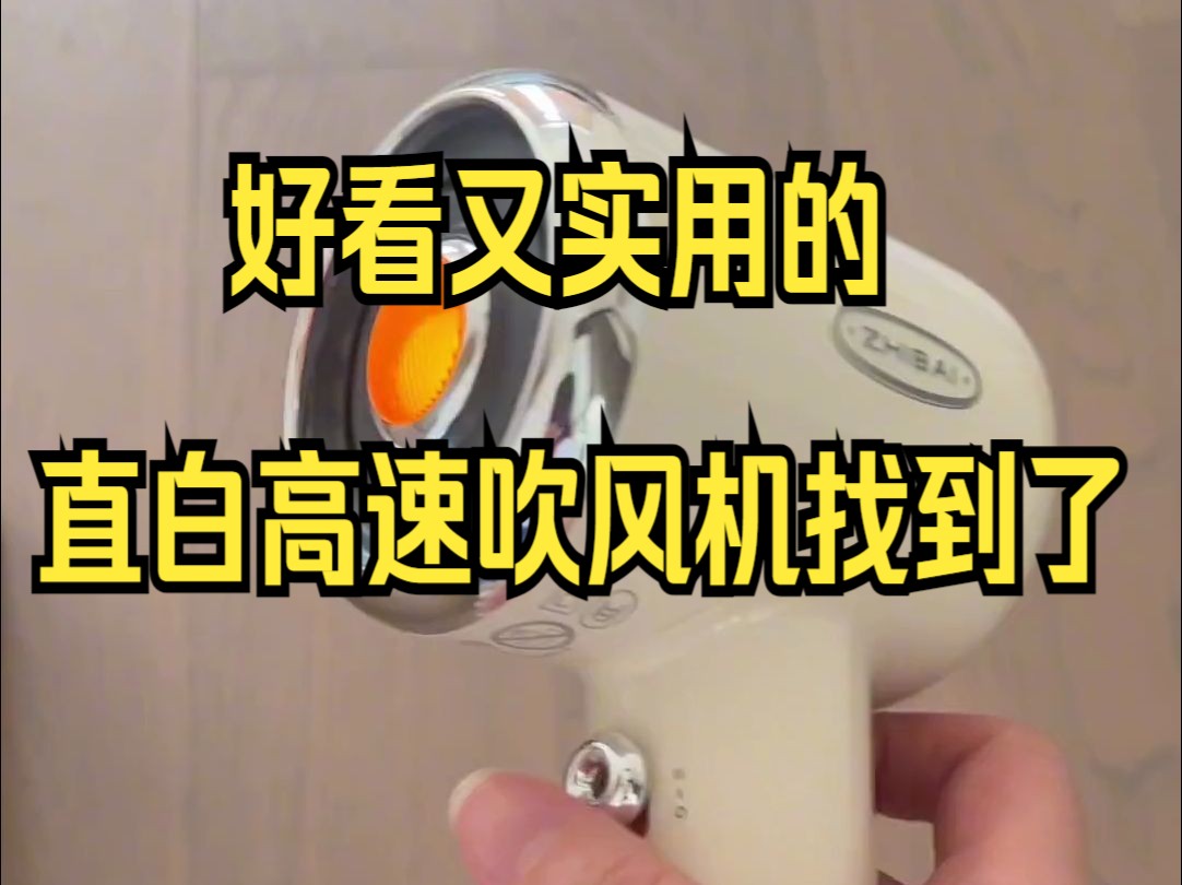好看又实用的,直白高速吹风机找到了.
