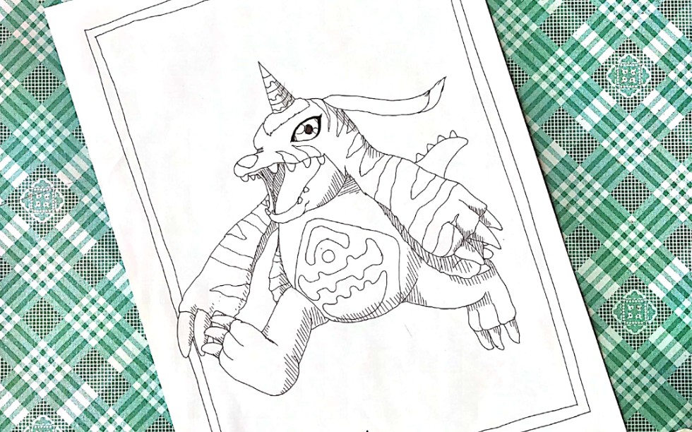 活动  数码宝贝 加布兽