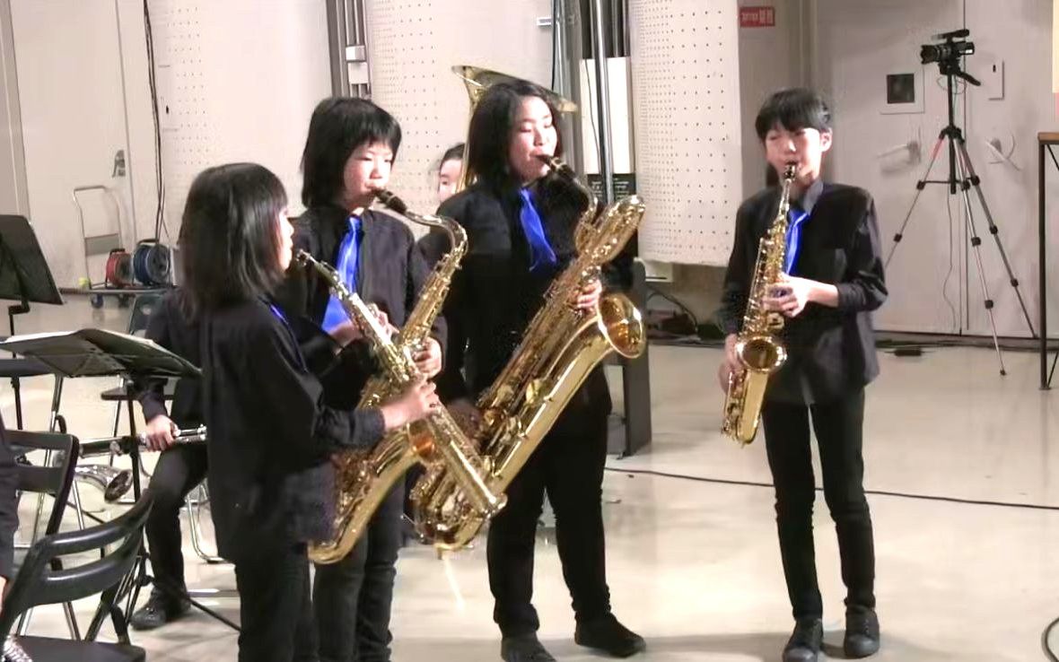 [图]日本小学校吹奏乐部演奏 River Dance 大河之舞 片段