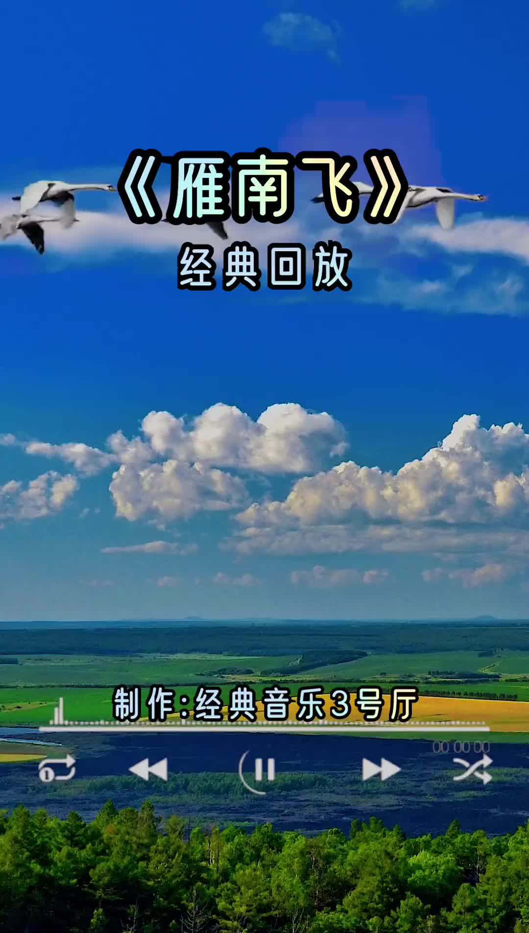 雁南飞原唱歌曲图片