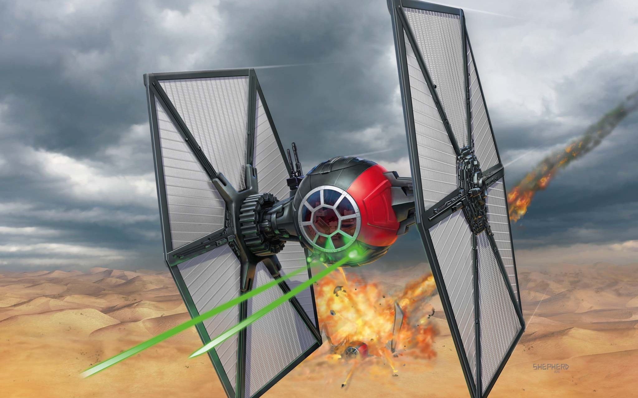 星球大战 tie特种部队战斗机special forces tie fighter