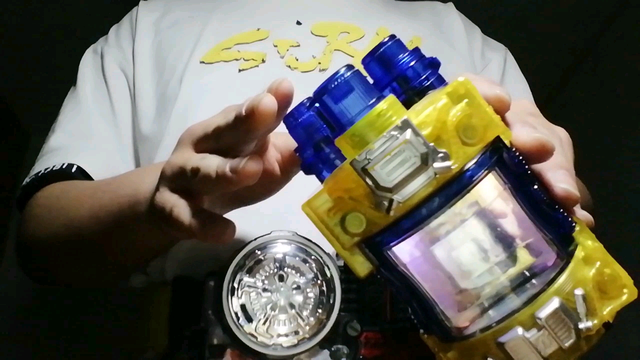 真人变身创骑大聪明形态 (nb,老nb了!